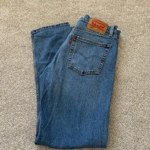 Levi's men’s 505 Classic Blue Jeans